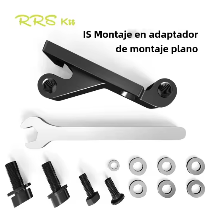 Adaptador De Freno De Bicicleta RRSkit IS Mount to Flat Mount Para Ruedas De 160 Y 180mm Accesorios De Bicicleta Para Marco Y Horquilla - 1