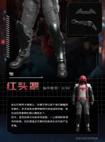 Figura De Acción DC Justice League Splicing 11cm Edición Limitada Dorada Batman Arkham Knight Deathstroke Red Hood Para Niños Y Coleccionistas - details 21