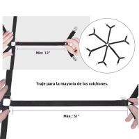 Soporte Ajustable Para Sábanas Con 12 Clips Elásticos Fijador De Manta Clip Rápido Para Fundas De Sábanas Y Edredones Antideslizante - details 5