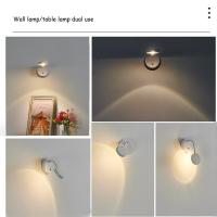 Lámpara De Pared LED Sin Cable Con USB Para Cocina Dormitorio Sala De Estar Iluminación Interior Decorativa Toque Mural Moderna - details 3