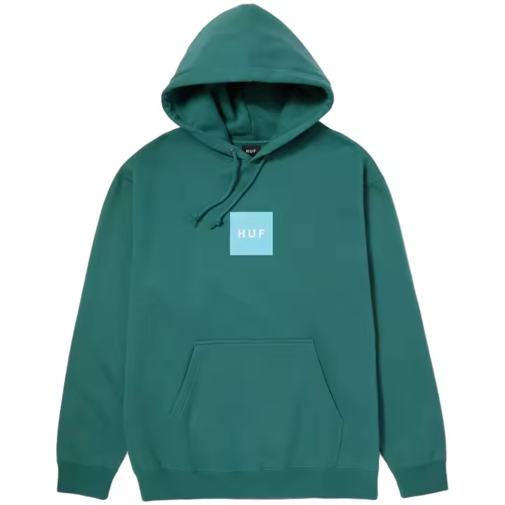 Sudadera con Capucha Huf  para hombre en color verde - 1