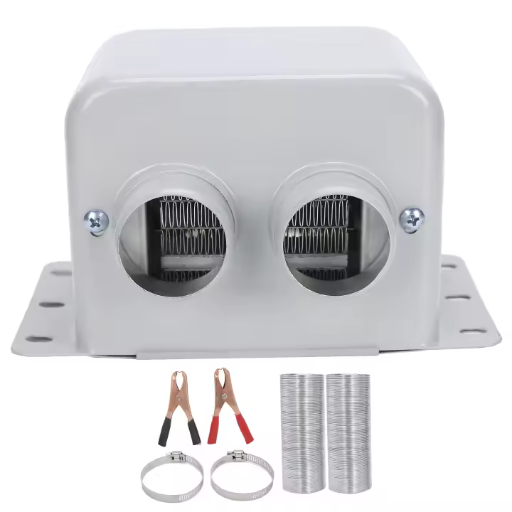Calentador De Coche 12V Demister 400-600W Calentamiento Rápido Eliminación De Niebla Y Nieve Bajo Ruido Para Ventosa Del Parabrisas - 1