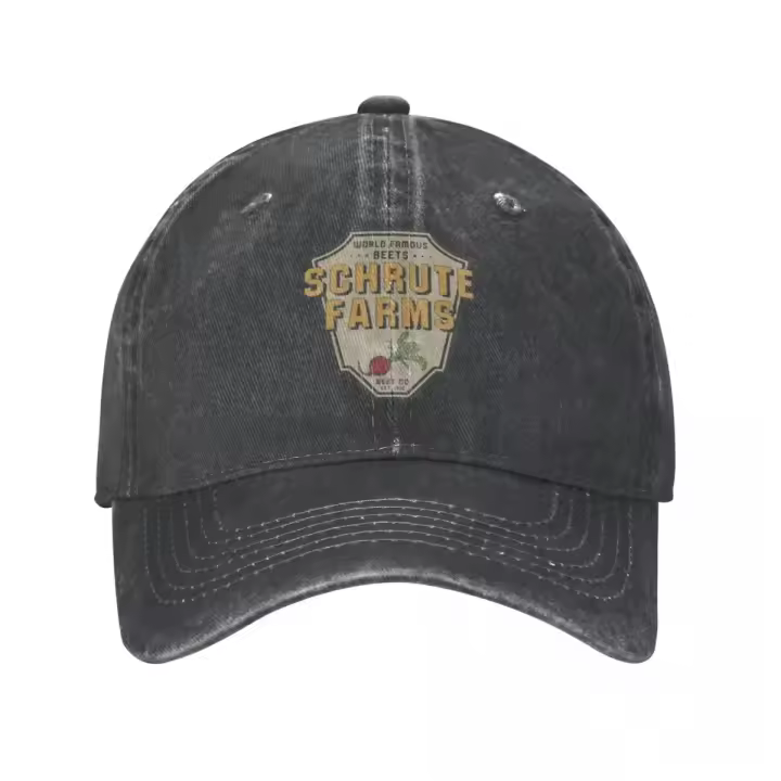 Gorro De Béisbol Hip Hop Snapback Hat Dwight Schrute Farms the Office Protección Solar Primavera Verano Casual Unisex Talla Única - 1