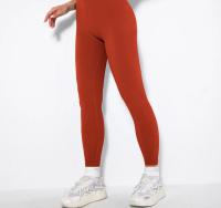 Pantalones De Yoga De Cintura Alta Sin Costuras Para Mujer Leggings Deportivos Push up Para Gimnasio Y Correr - details 2