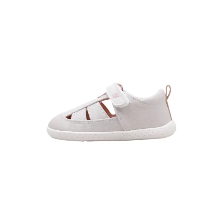 Garvalín 252348 Deportivas Con Velcro Bebé - niña (hasta la talla 30) Plateado - 1