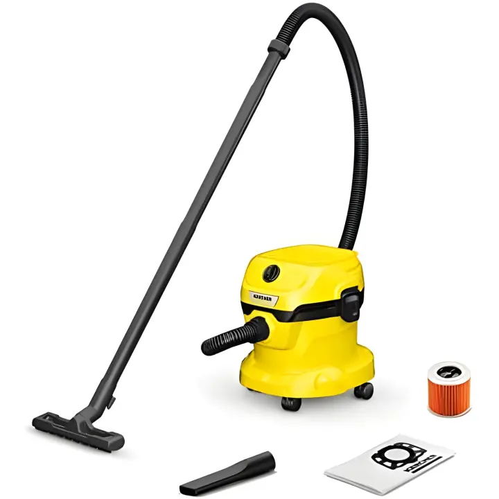 Aspirador en Seco y Húmedo Kärcher WD 2 Plus V-12/4/18/C - 1000W - 12l - Manguera 1,8m - 1