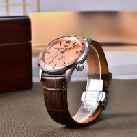 Reloj Mecánico De Moda Para Hombres PAGANI DESIGN PD-1790 42MM 10Bar Impermeable Cristal De Zafiro Pulsera De Cuero Acero Inoxidable Estilo Business - details 5