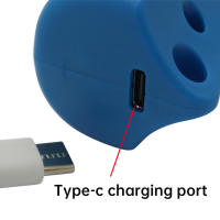 Tijeras Eléctricas Sin Cable Para Costura Aideepen Recargables Por USB Para Corte De Algodón Tela Cuero Y Otros Material Blade De Acero Tungsteno - details 10