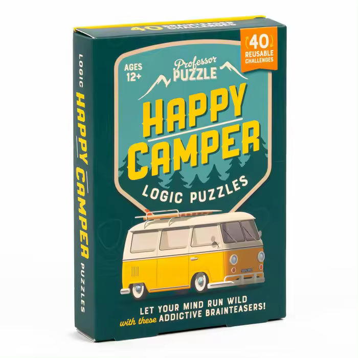 MADNESSTOYS ROMPECABEZAS HAPPY CAMPER LOGIC PUZZLES - 1