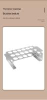 Herramienta De Barbacoa 430 Acero Inoxidable No Adhiere Al Exterior Para Asador Grill Con 18 Agujeros Eco-amigable - details 5