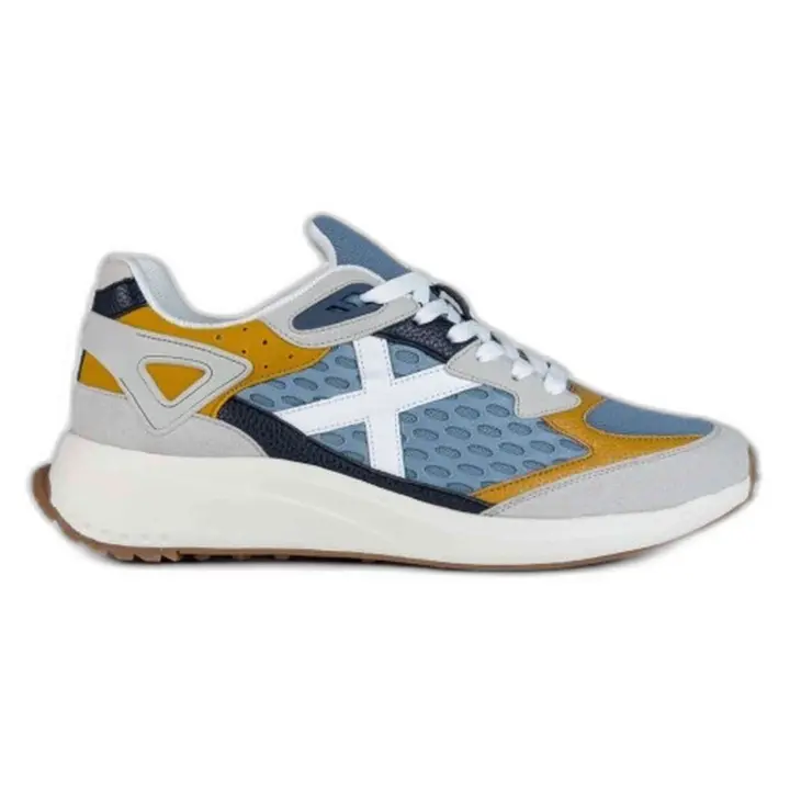 Zapatillas marca Munich modelo 4155035 para hombre en color azul/blanco - 1