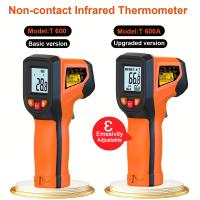 Gancho De Temperatura Infrarroja Handheld Lectura De Temperatura Superficial Con Láser IR Gancho De Temperatura Ajustable Emissivity - details 0