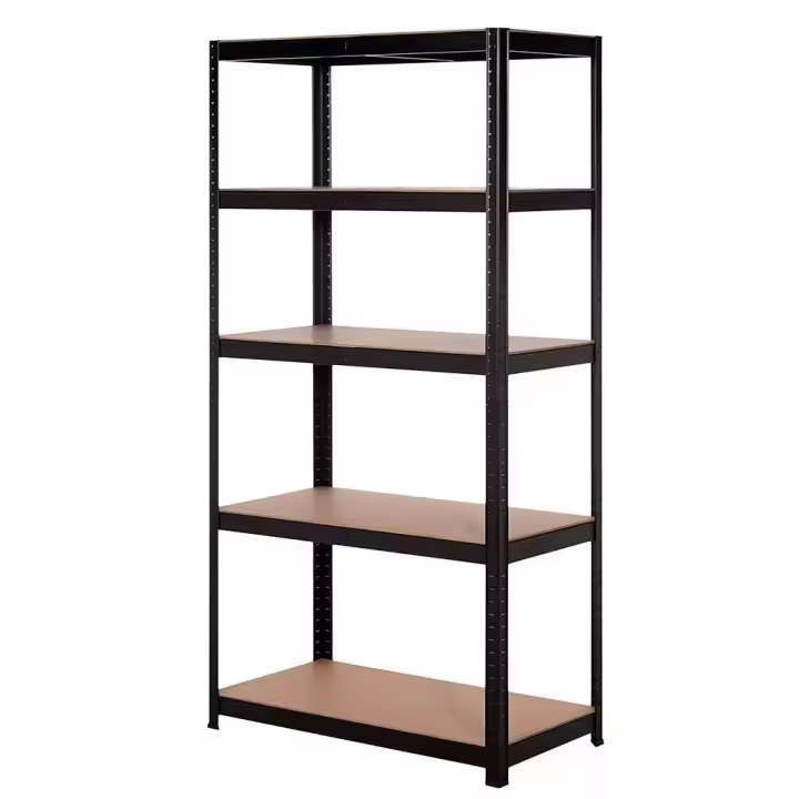 Estantería Metálica Negra Nyana Home 180x90x40cm - 5 Baldas Ajustables - 1