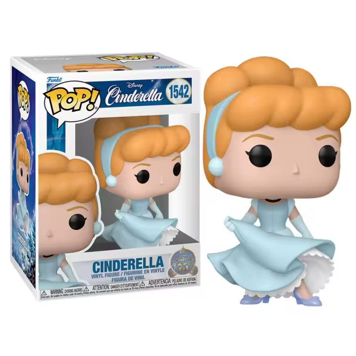 FUNKO POP! LA CENICIENTA - CENICIENTA BAILANDO, 83456, Nº1542, PRODUCTO CON LICENCIA OFICIAL - 1