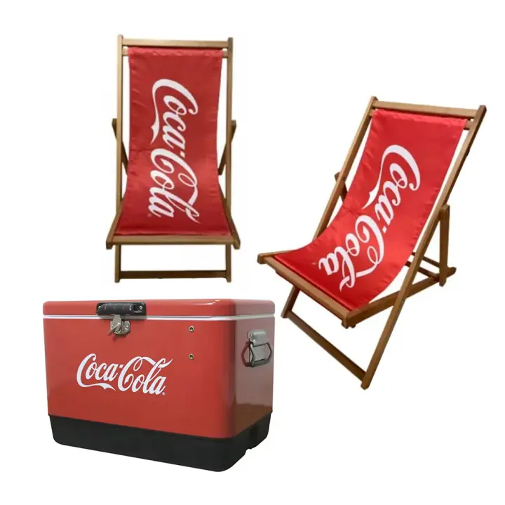 Nevera Grande + REGALO 2 Tumbonas de Playa COCA COLA - SpazioLuzio - 1