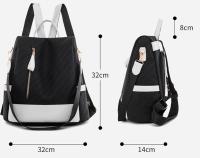 Mochila De Viaje Para Mujer,Cuero PU Bolso Casual,Impermeabilización,para Todos los Díario, Viajes Cortos, Trabajo - details 6