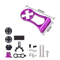 Soporte De Cámara Y Computadora Para Bicicleta De Aluminio Montaje En Manillar Para Ciclismo De Montaña Y Carretera Equipamiento De Deporte Y Fitness - details 1