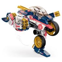 Bloques De Construcción Compatible MOC Sets Serie Ninja Sora's Transforming Mech Bike Juguete De Transformación Para Niños Regalo De Bloques Pequeños Para Edad 6-12 - details 6