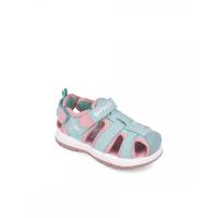 Zapatos primeros pasos bebé niña GARVALIN 252820-B269 SANDALIA TREKKING AQUA/ROSA 34502 25V - details 3