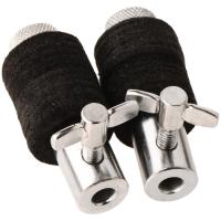 Soporte De Cymbal De Batería De Metal Resistente Para Bajista Accesorios De Percusión Soporte De Abrazadera De Hi-Hat 2 Piezas - details 0