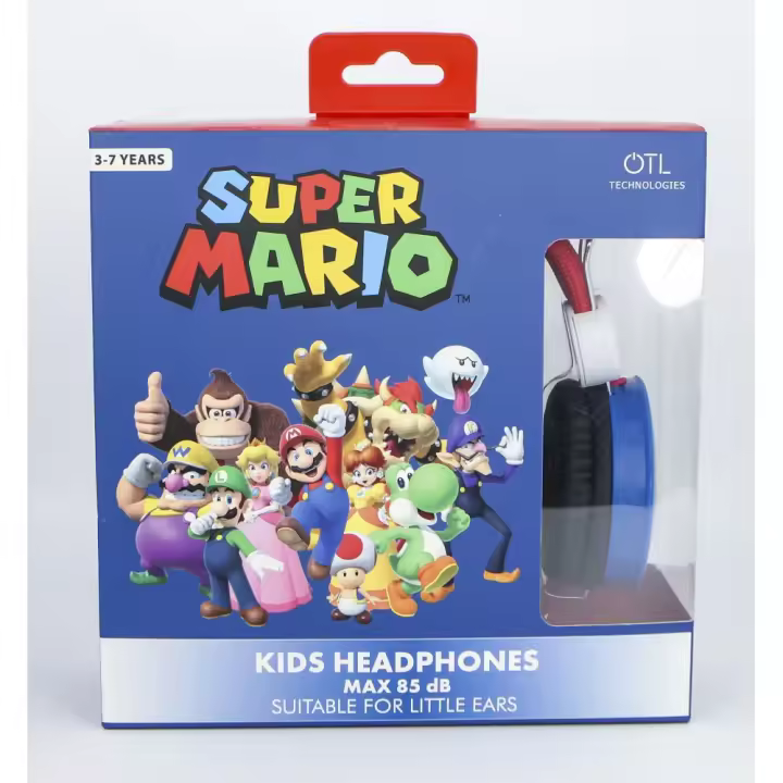 AURICULARES INFANTILES CON VOLUMEN LIMITADO PARA NIÑOS 3 A 7 AÑOS OTL TECHNOLOGIES POKÉMON HARRY POTTER SUPER MARIO SONIC BATMAN PEPPA PIG LOL SURPRISE BABY SHARK ANIMAL CROSSING MARIO KART HELLO KITTY ELIGE EL TUYO - 1
