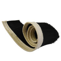 Cubierta De Polvo De Níquel De 70mm/100mm Cepillo Para Aspiradora Accesorio De Engrapado Máquina CNC Total Longitud 1M Material Nylon - details 3