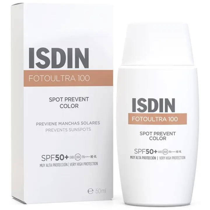Foto Ultra 100 Protector Solar Facial Con Color Previene Las Manchas Solares Spf50+ 50 Ml - 1