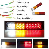 Luz De Freno Trasera Para Coche Camión Remolque 20 LED Indicador De Giro Retrovisor Luz De Parada Revestimiento Premium PC ABS Voltaje 12V - details 3