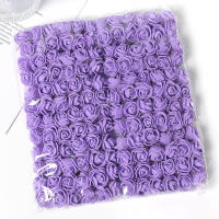 144Pcs Mini Rosas Artificiales 7.5cm Esponja Flores Falsas Para Decoración De Boda Decoración De Hogar Regalos DIY Accesorios - details 11