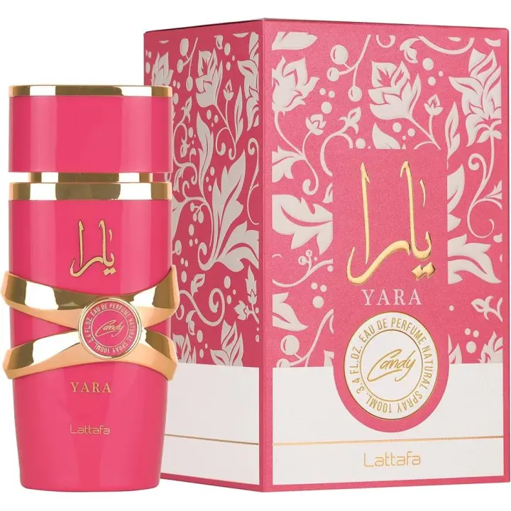 Yara Candy Lattafa Perfumes - Fragancia Floral Frutal Gourmand Exclusiva para Mujeres - Dulce, Moderna y de Larga Duración por Lattafa - 1