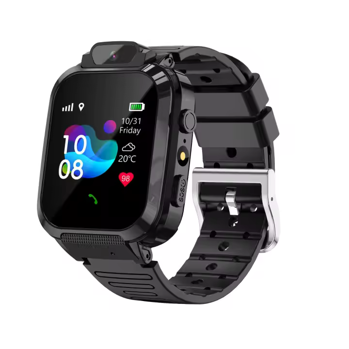 Reloj Inteligente para Niños con Rastreador GPS y Videollamada SMS Reloj Teléfono para Niños de 5 a 12 Años, 12/24 Horas Llamada SOS Chat de Voz Despertador Cámara Podómetro Modo Deportivo Rastreador de Reloj GPS - 1