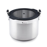 Cacerola Masterpro 28cm Acero Inoxidable Inducción con Tapa SMART - Versatilidad y Distribución del Calor - details 0