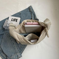 Bolso De Hombro Para Mujer Moda Gran Capacidad Con Múltiples Bolsillos Correa Ajustable Bolso De Mano Sencillo Casual - details 4