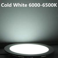 Luz De Panel LED Dimmable Ultra Delgada Para Techo Revestida Redonda 3W 4W 6W 9W 12W 15W 25W Luz De Punto LED AC85-265V Para Vestíbulo - details 4