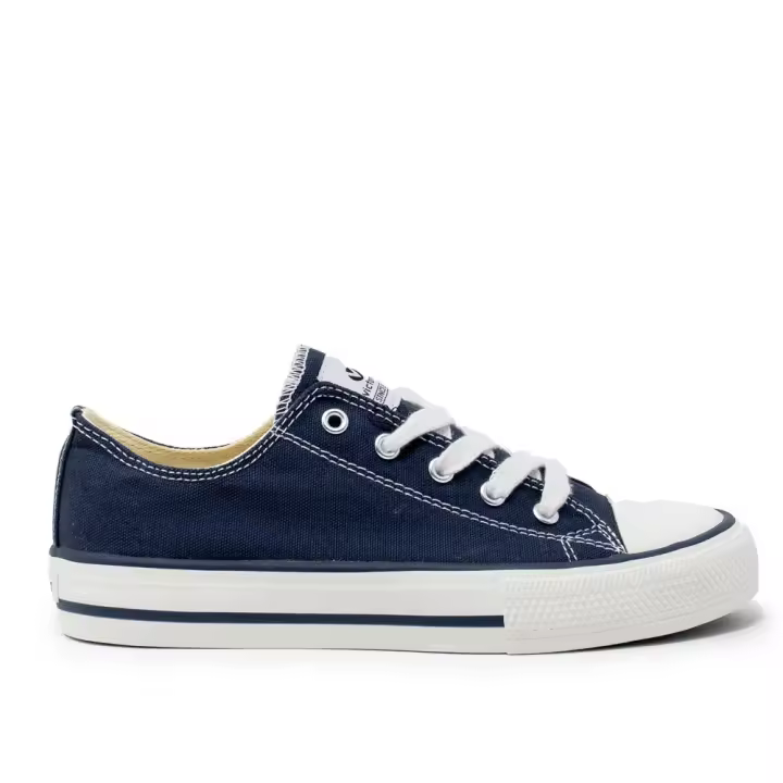 Zapatillas de lona mujer VICTORIA 106550 BASQUET BASICA MARINO 11284 XL - 1