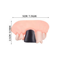 Dientes Falsos Para Perro Divertidos Disfraz De Dentadura Dental Para Decoración De Mascotas Halloween Cosplay Humanos Y Vampiros Juguetes De Interacción - details 12