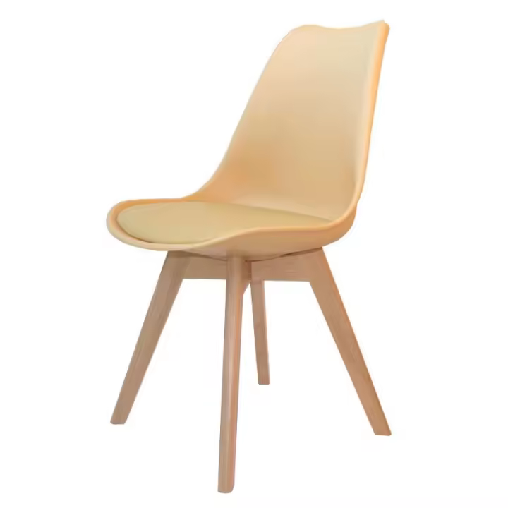 Silla New Tower Wood Vainilla Extra Quality estilo Escandinavo de VentaMueblesOnline | VMO Home - 1