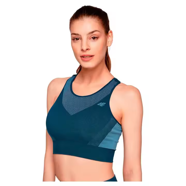 4f Sujetador Deportivo Low Impact Azul - 1