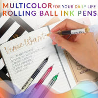24-Pack De Bolígrafos De Tinta Rápida 0.5mm Puntas Finas Para Oficina Y Escuela Suministros De Papelería Colores Variados Escritura Suave - details 4