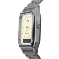 Reloj Casio VINTAGE EDGY AQ-230GG-9A unisex dial analógico y digital Hora dual - alarma - details 8