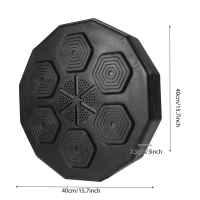 Máquina de boxeo musical inteligente con guantes de boxeo entrenador de boxeo montado en la pared Bluetooth compatible con equipos de boxeo para adultos y niños - details 8