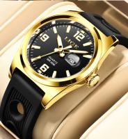 Reloj Deportivo De Silicona Para Hombre LIGE Marca Reloj Militar De Cuarzo Cronógrafo Reloj Masculino Resistente Al Choque Y Luz - details 11