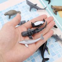 Modelos Decorativos De Animales Marinos Simulados 12 Piezas Incluyen Mantas Tiburones Blancos Walruses Ballenas Jorobadas Manaties Y Pingüinos Para Jardín - details 2