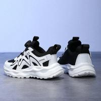 Zapatillas De Deporte Para Niños Cuero Malla Transpirable Cómodas Para Caminar Y Correr Al Aire Libre Zapatos Casuales Unisex Tallas Para Edades 7-13 - details 4
