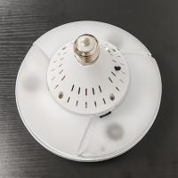 Ventiladores de techo de rosca con luces y control remoto, aspas retráctiles invisibles, LED de atenuación continua y luz blanca fría natural cálida, con 3 velocidades y temporizador para dormitorio, cocina y sala de estar. - details 2