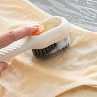 Cepillo De Limpieza Para Zapatos Con Aditivo Líquido Multifuncional Cepillo De Limpieza Doméstico Tipo Empuñadura Con Descharge De Líquido Bristles Suaves Para Lavandería - details 3