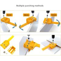 Localizador De Punzón Para Carpintería Herramienta Manual De 6/8/10mm Para Agujeros De Cruzado Y Punzón De Taladro Guía De Taladro Para Juego De Herramientas De Carpintería - details 0