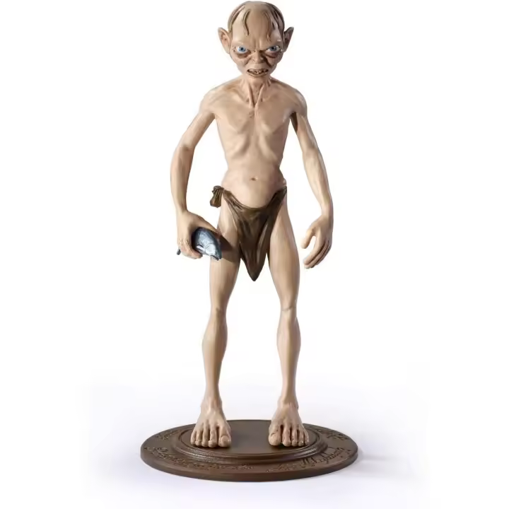 NOBLE COLLECTION Gollum Figura Flexible 19 Cm Bendyfig El Señor De Los Anillos - 1