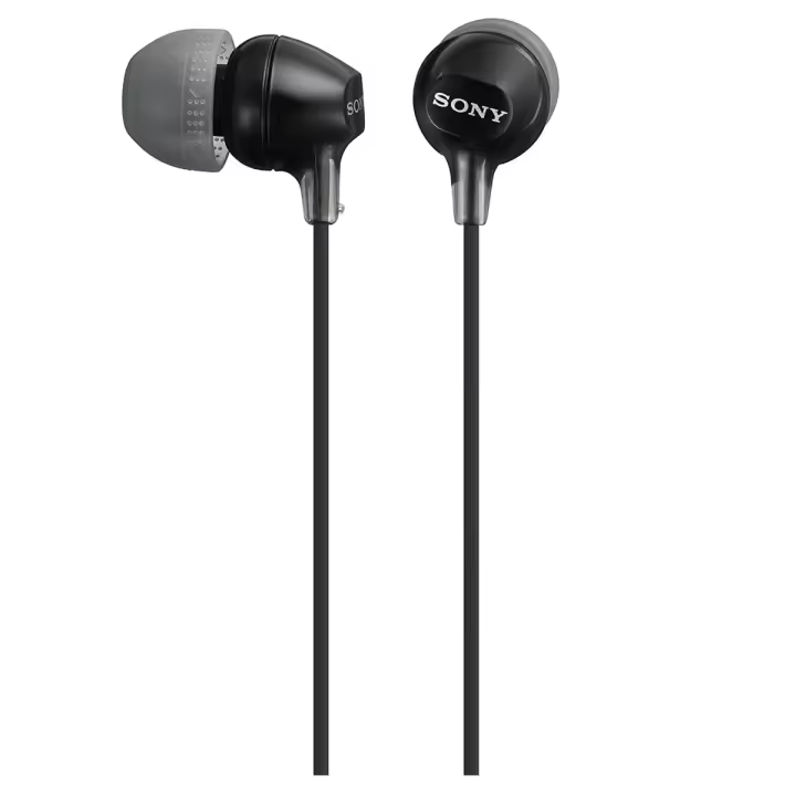 SONY MDR-EX15LPB Auriculares con cable de 1,2 m., de Color Negro - 1