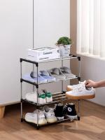 Organizador De Zapatos Multicapa Extensible Y Espacioso 3/4 Estante De Almacenamiento Para El Hogar Resistentes Al Humo Y Desmontable - details 2